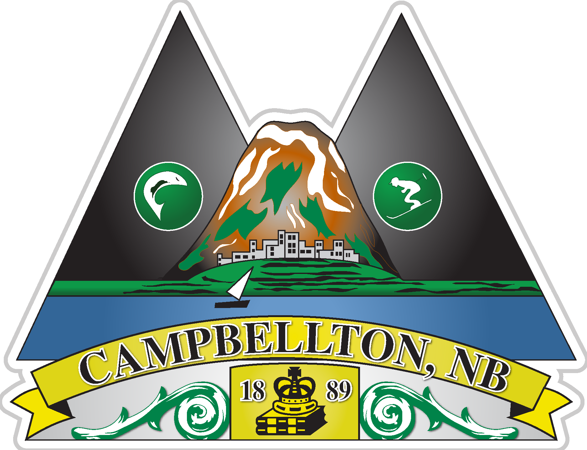 Campbellton, NB Logo Vector Logo